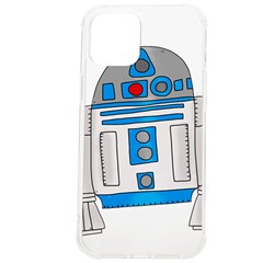 Technology-clip-art-r2d2 Iphone 12 Pro Max Tpu Uv Print Case by 99art