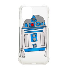 Technology-clip-art-r2d2 Iphone 11 Pro 5 8 Inch Tpu Uv Print Case by 99art