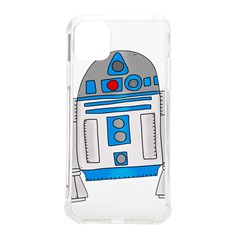 Technology-clip-art-r2d2 Iphone 11 Pro Max 6 5 Inch Tpu Uv Print Case by 99art