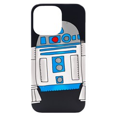 Technology-clip-art-r2d2 Iphone 14 Pro Max Black Uv Print Case by 99art