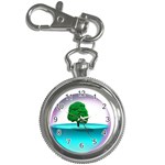 Crystal-ball-sphere-cartoon Color Background Key Chain Watches Front