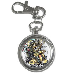 Scooter-motorcycle-boot-cartoon-vector Key Chain Watches by 99art