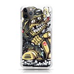 Scooter-motorcycle-boot-cartoon-vector iPhone 11 Pro Max 6.5 Inch TPU UV Print Case Front