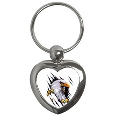 Eagle Key Chain (heart) by 99art