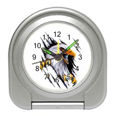 Eagle Travel Alarm Clock by 99art