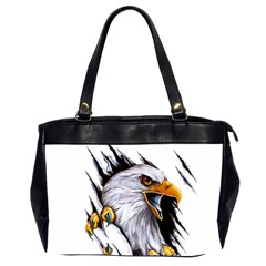 Eagle Oversize Office Handbag (2 Sides) by 99art