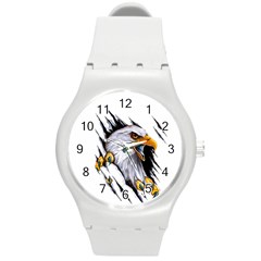 Eagle Round Plastic Sport Watch (m)