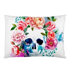 Day Of The Dead Skull Art Pillow Case