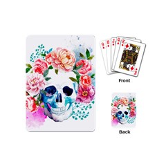 Day Of The Dead Skull Art Playing Cards Single Design (mini)