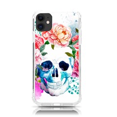 Day Of The Dead Skull Art Iphone 11 Tpu Uv Print Case by 99art