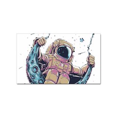 Drawing-astronaut Sticker (rectangular) by 99art