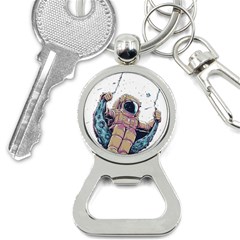 Drawing-astronaut Bottle Opener Key Chain by 99art