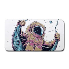 Drawing-astronaut Medium Bar Mat by 99art