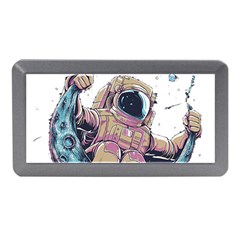 Drawing-astronaut Memory Card Reader (mini) by 99art