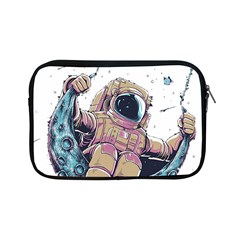 Drawing-astronaut Apple Ipad Mini Zipper Cases by 99art