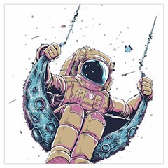 Drawing-astronaut Lightweight Scarf  by 99art