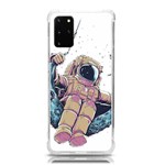 Drawing-astronaut Samsung Galaxy S20Plus 6.7 Inch TPU UV Case Front