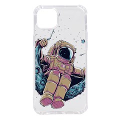 Drawing-astronaut Iphone 14 Plus Tpu Uv Print Case by 99art