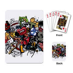 Mural Graffiti Paint Playing Cards Single Design (rectangle)