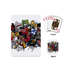 Mural Graffiti Paint Playing Cards Single Design (mini)