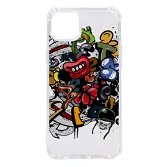 Mural Graffiti Paint Iphone 14 Plus Tpu Uv Print Case by 99art