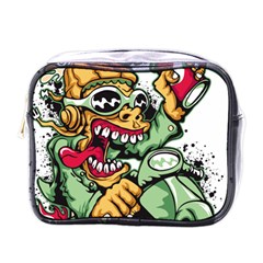 Scooter-motorcycle-graffiti Mini Toiletries Bag (one Side) by 99art