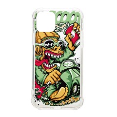 Scooter-motorcycle-graffiti Iphone 11 Pro 5 8 Inch Tpu Uv Print Case by 99art