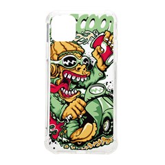 Scooter-motorcycle-graffiti Iphone 11 Pro Max 6 5 Inch Tpu Uv Print Case by 99art