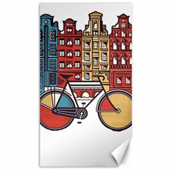 Amsterdam Graphic Design Poster Illustration Canvas 40  X 72  by 99art