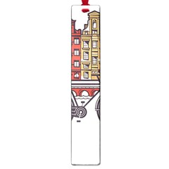 Amsterdam Graphic Design Poster Illustration Large Book Marks by 99art