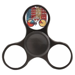 Amsterdam Graphic Design Poster Illustration Finger Spinner by 99art