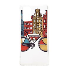 Amsterdam Graphic Design Poster Illustration Samsung Galaxy Note 20 Tpu Uv Case by 99art