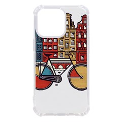 Amsterdam Graphic Design Poster Illustration Iphone 13 Pro Tpu Uv Print Case by 99art