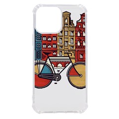 Amsterdam Graphic Design Poster Illustration Iphone 13 Pro Max Tpu Uv Print Case by 99art