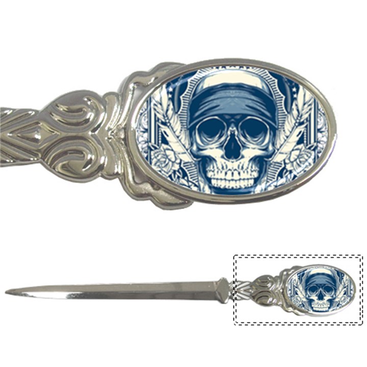 Skull Drawing Letter Opener