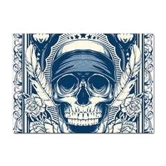 Skull Drawing Sticker A4 (100 Pack) by 99art