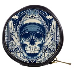 Skull Drawing Mini Makeup Bag