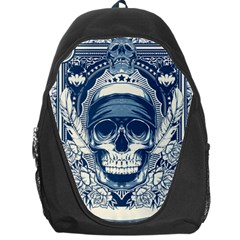 Skull Drawing Backpack Bag by 99art