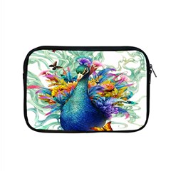 Bird-peafowl-painting-drawing-feather-birds Apple Macbook Pro 15  Zipper Case by 99art