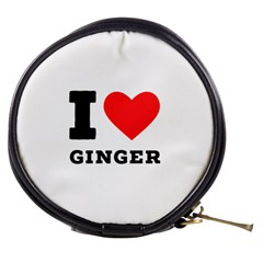 I Love Ginger Mini Makeup Bag by ilovewhateva