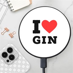 I Love Gin Wireless Fast Charger(black)