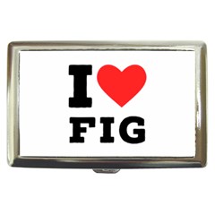 I Love Fig  Cigarette Money Case by ilovewhateva