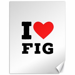 I Love Fig  Canvas 18  X 24  by ilovewhateva