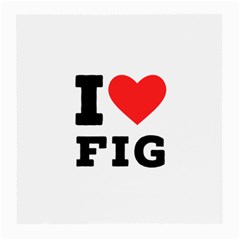 I Love Fig  Medium Glasses Cloth by ilovewhateva