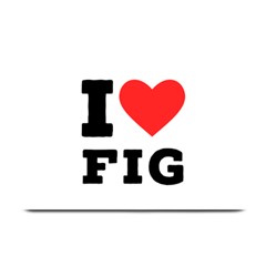 I Love Fig  Plate Mats by ilovewhateva