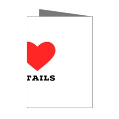 I Love Cocktails  Mini Greeting Cards (pkg Of 8) by ilovewhateva