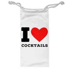 I Love Cocktails  Jewelry Bag by ilovewhateva