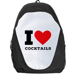 I Love Cocktails  Backpack Bag by ilovewhateva