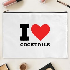 I Love Cocktails  Cosmetic Bag (xxxl) by ilovewhateva