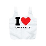 I love cocktails  Full Print Recycle Bag (S) Back